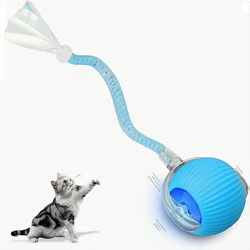 🚀 Juguete Smart para Gatos | Bola Rodante Inteligente | Anti-Aburrimiento | Ejercicio + Diversión🔥