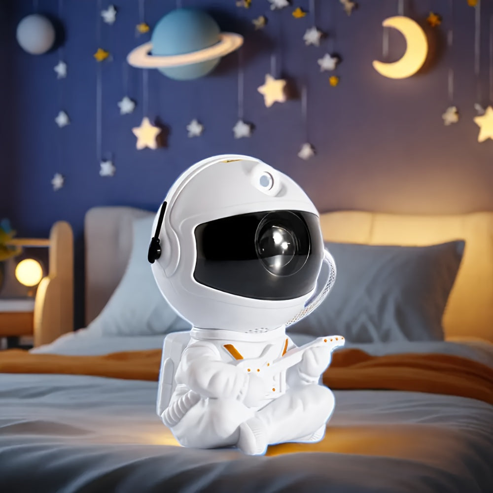 👽 ASTRONAUTA PROYECTOR GALÁCTICO LED / Control Remoto / Regalo Perfecto Decoración 🌟 NUEVO!!!