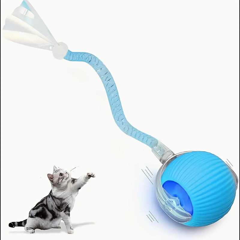 🚀 Juguete Smart para Gatos | Bola Rodante Inteligente | Anti-Aburrimiento | Ejercicio + Diversión🔥