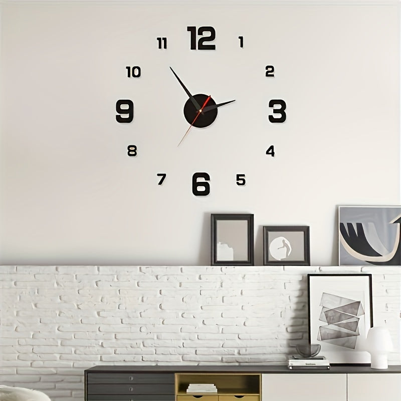 ✅ "Reloj de Pared 3D Luminoso NONZHU 40x40cm - Silencioso Moderno Acrílico"🕐
