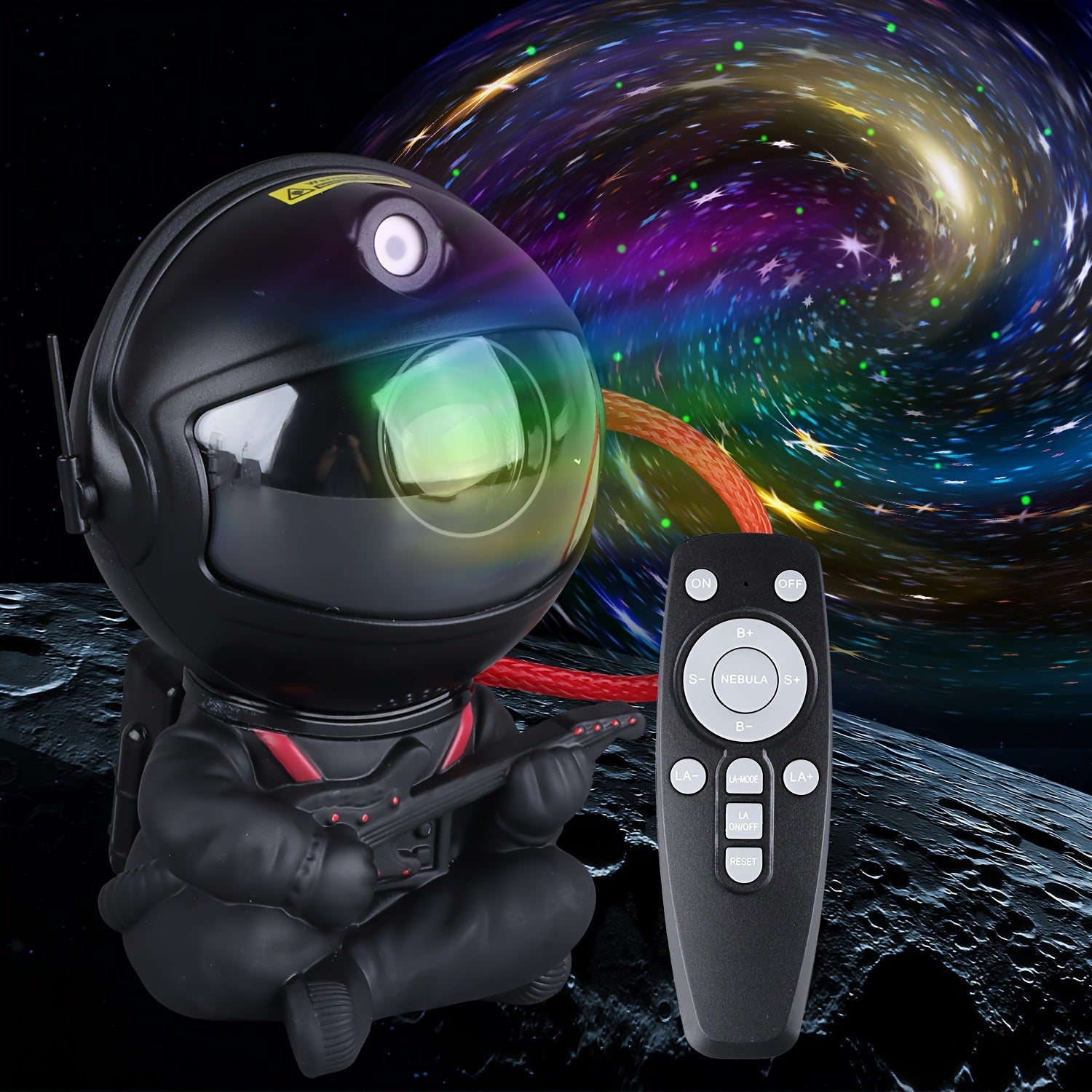 👽 ASTRONAUTA PROYECTOR GALÁCTICO LED / Control Remoto / Regalo Perfecto Decoración 🌟 NUEVO!!!