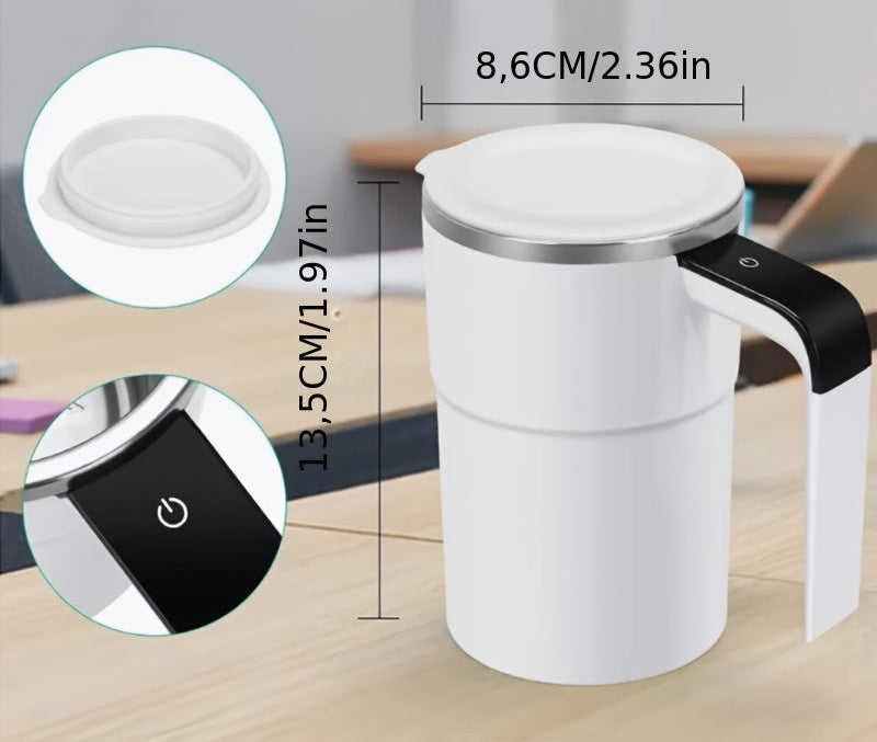 🔥 Taza Automezcladora Magnética - El Café Perfecto en Segundos ☕