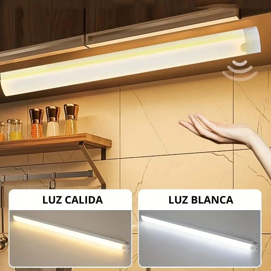 💡"Luz LED Inalámbrica / Sensor De Movimiento / Montaje Magnético Fácil y Rápido"✨