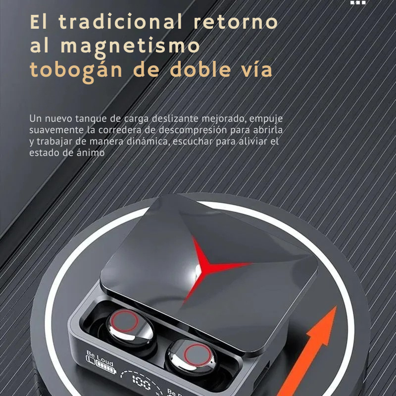 😀APROVECHA!!! 🎧🔥 Audífonos Bluetooth M90 / Control Táctil / HiFi Estéreo / Resistentes Agua / Gaming - Deporte 🎵 📶