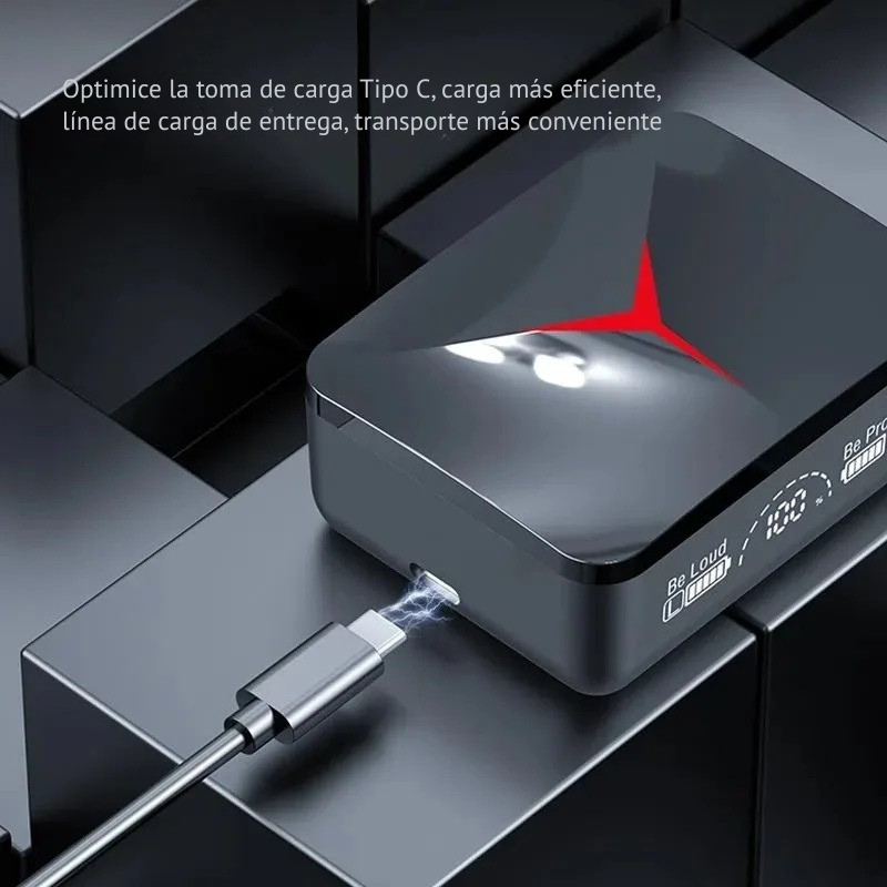 😀APROVECHA!!! 🎧🔥 Audífonos Bluetooth M90 / Control Táctil / HiFi Estéreo / Resistentes Agua / Gaming - Deporte 🎵 📶
