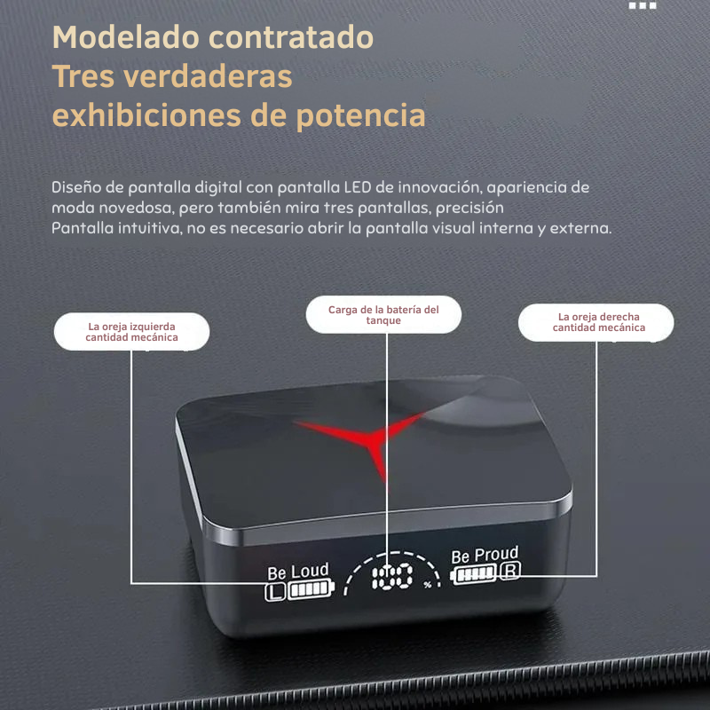 😀APROVECHA!!! 🎧🔥 Audífonos Bluetooth M90 / Control Táctil / HiFi Estéreo / Resistentes Agua / Gaming - Deporte 🎵 📶