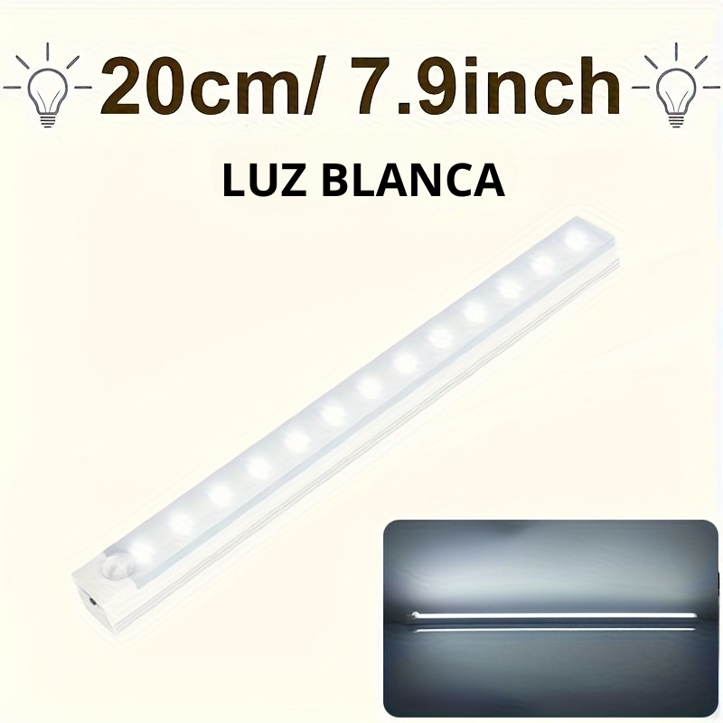 💡"Luz LED Inalámbrica / Sensor De Movimiento / Montaje Magnético Fácil y Rápido"✨