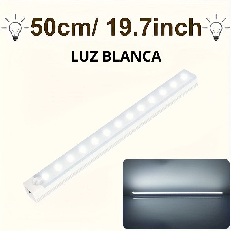 💡"Luz LED Inalámbrica / Sensor De Movimiento / Montaje Magnético Fácil y Rápido"✨
