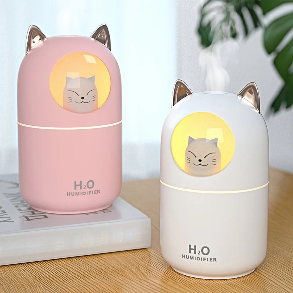 🐱Difusor Aromatico "DULCE GATITO" - Mini Humidificador USB ✨ ENVÍO GRATIS!!!