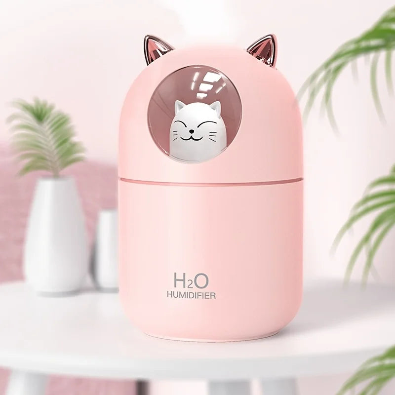 🐱Difusor Aromatico "DULCE GATITO" - Mini Humidificador USB ✨ ENVÍO GRATIS!!!