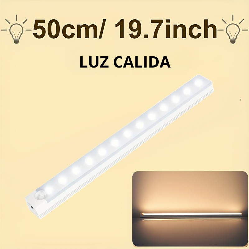 💡"Luz LED Inalámbrica / Sensor De Movimiento / Montaje Magnético Fácil y Rápido"✨