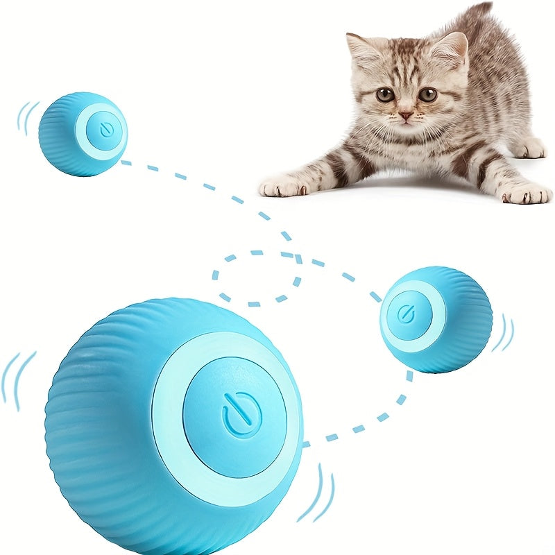 🥎Pelota Inteligente!!! MIAOQUANJI! para Gatos - Juguete Robotizado con Evitación de Obstáculos🐈