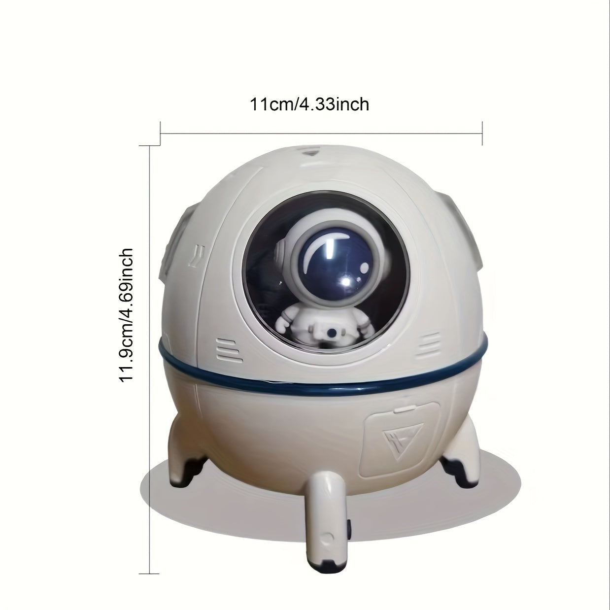 🌟 Humidificador Cápsula Lunar / Aromaterapia + Luz LED / Mini Difusor USB para Casa - Auto/ NUEVO!!!🚀