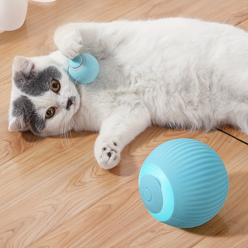 🥎Pelota Inteligente!!! MIAOQUANJI! para Gatos - Juguete Robotizado con Evitación de Obstáculos🐈
