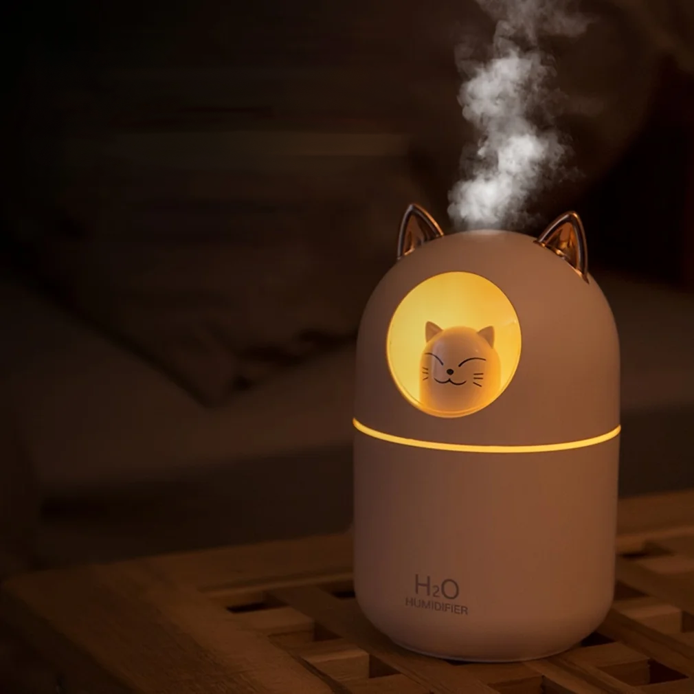🐱Difusor Aromatico "DULCE GATITO" - Mini Humidificador USB ✨ ENVÍO GRATIS!!!
