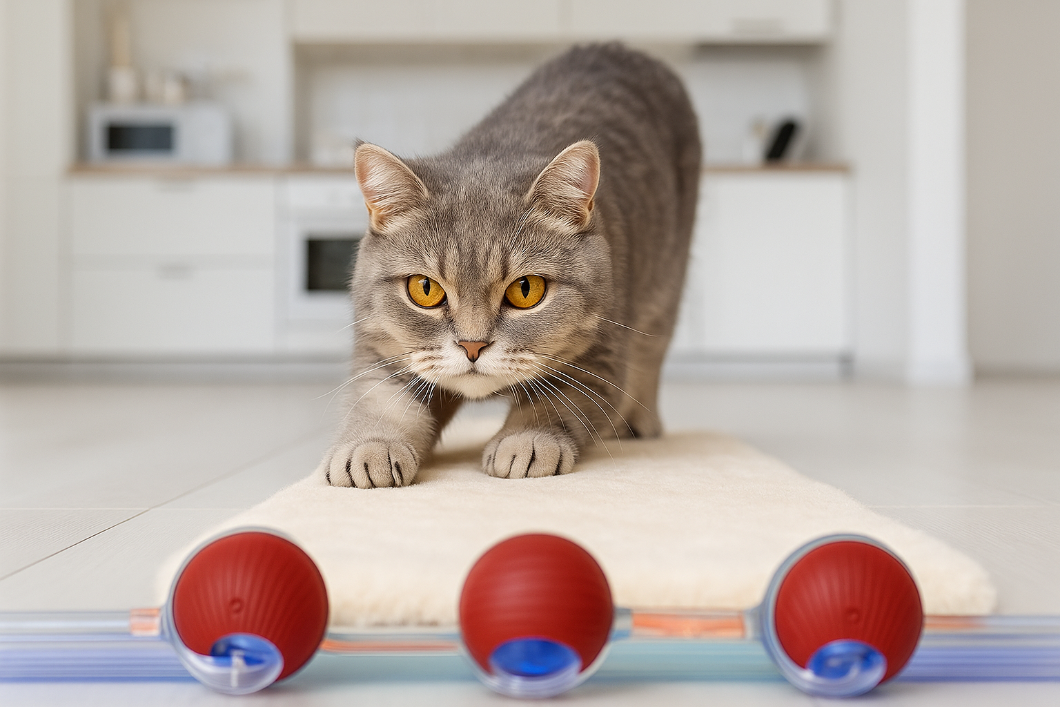 🚀 Juguete Smart para Gatos | Bola Rodante Inteligente | Anti-Aburrimiento | Ejercicio + Diversión🔥