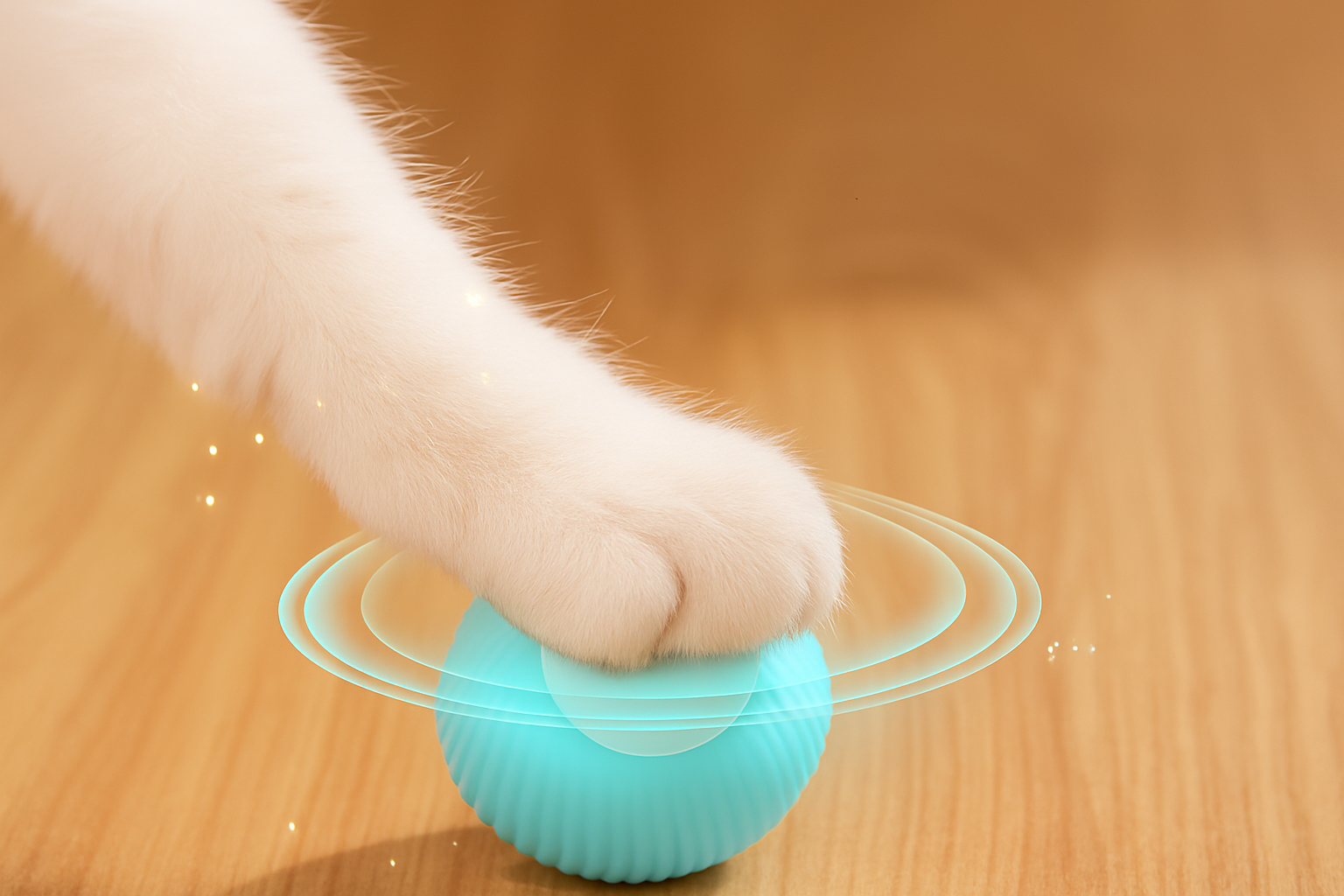 🥎Pelota Inteligente!!! MIAOQUANJI! para Gatos - Juguete Robotizado con Evitación de Obstáculos🐈